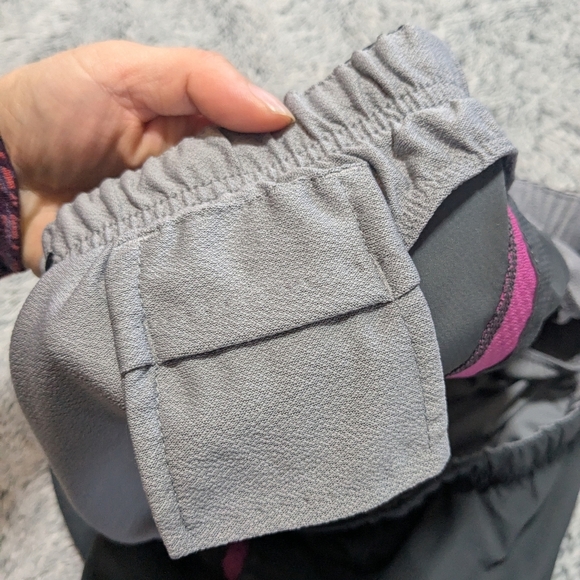 Patagonia Strider Running Shorts Gray Pink Small - Picture 3 of 7